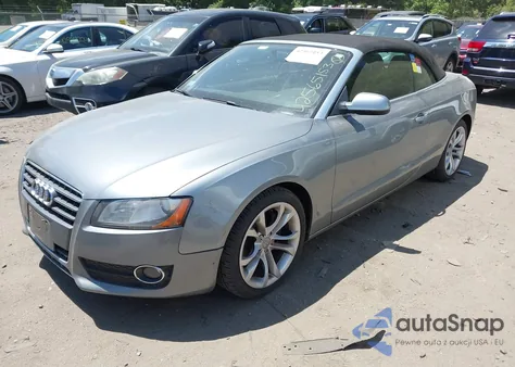 2010 Audi A5 2.0T Premium from USA, damaged, VIN WAUCFAFH7AN018446